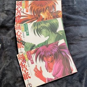 Japan Rurouni Kenshin Anime Collection Books